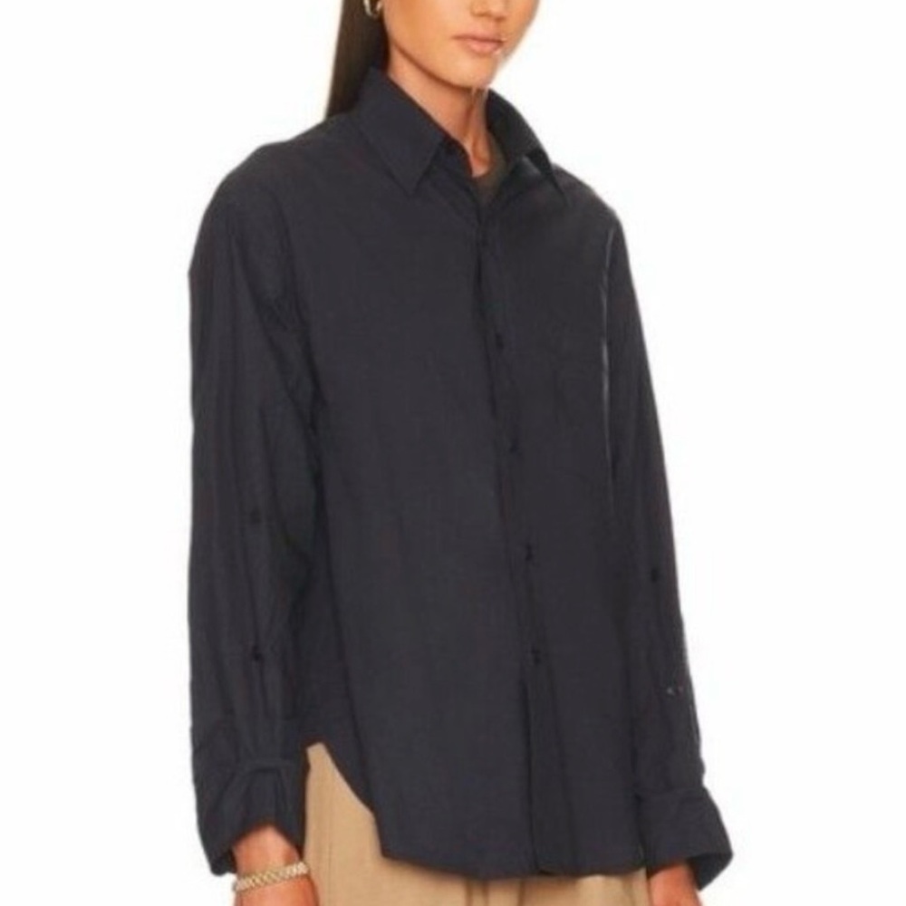 Citizens Of Humanity Navy Button Down Shirt